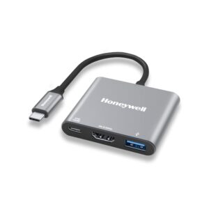 Honeywell High-Speed 3-in-1 Type C to HDMI Adapter